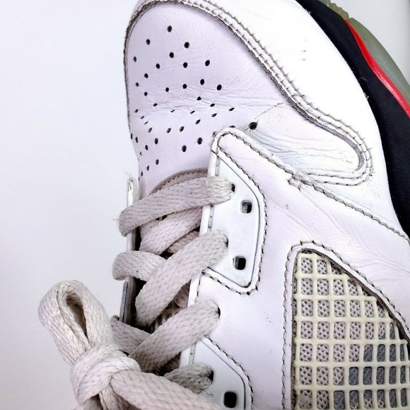 Air Jordan Mars 270 Mens 7.5 Shoes White Fire Red - Picture 2 of 12